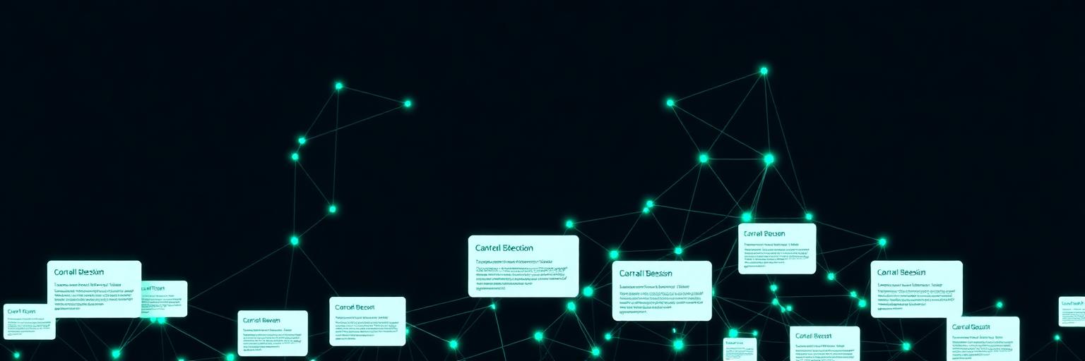 Connected network of phishing terminology definitions